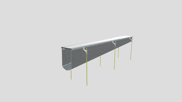 Thundafklo Heavy Duty Channel Draiange System 3D Model