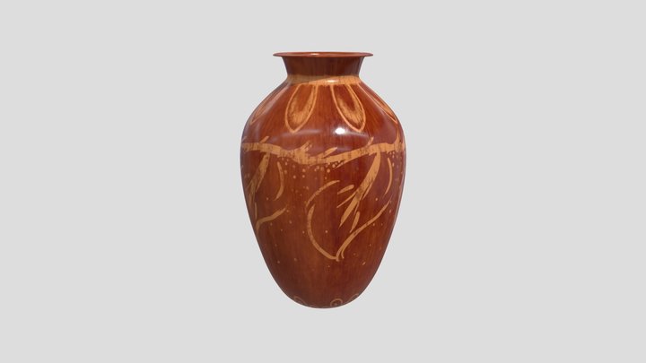 Terracotta Pottery 3D Model