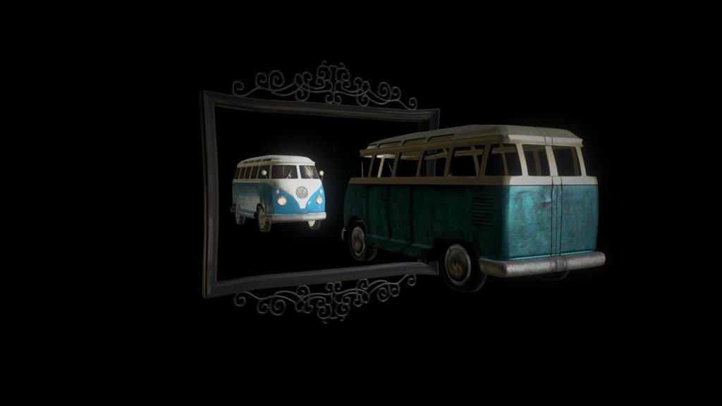 Scene - The Retro Mirror #1 VW-Samba