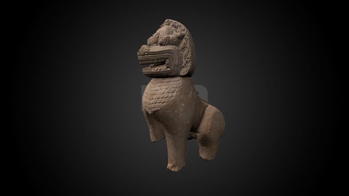 Guardian Lion, late 12th-early 13th century – Free 3D Model STL