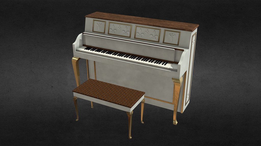 Vintage Upright Piano