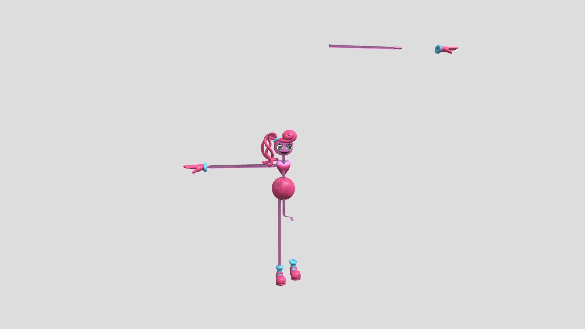 Mommy Long Legs - Poppy Playtime Chapter 2 - Download Free 3D model by  Valcopp (@Valcopp) [d12a328]