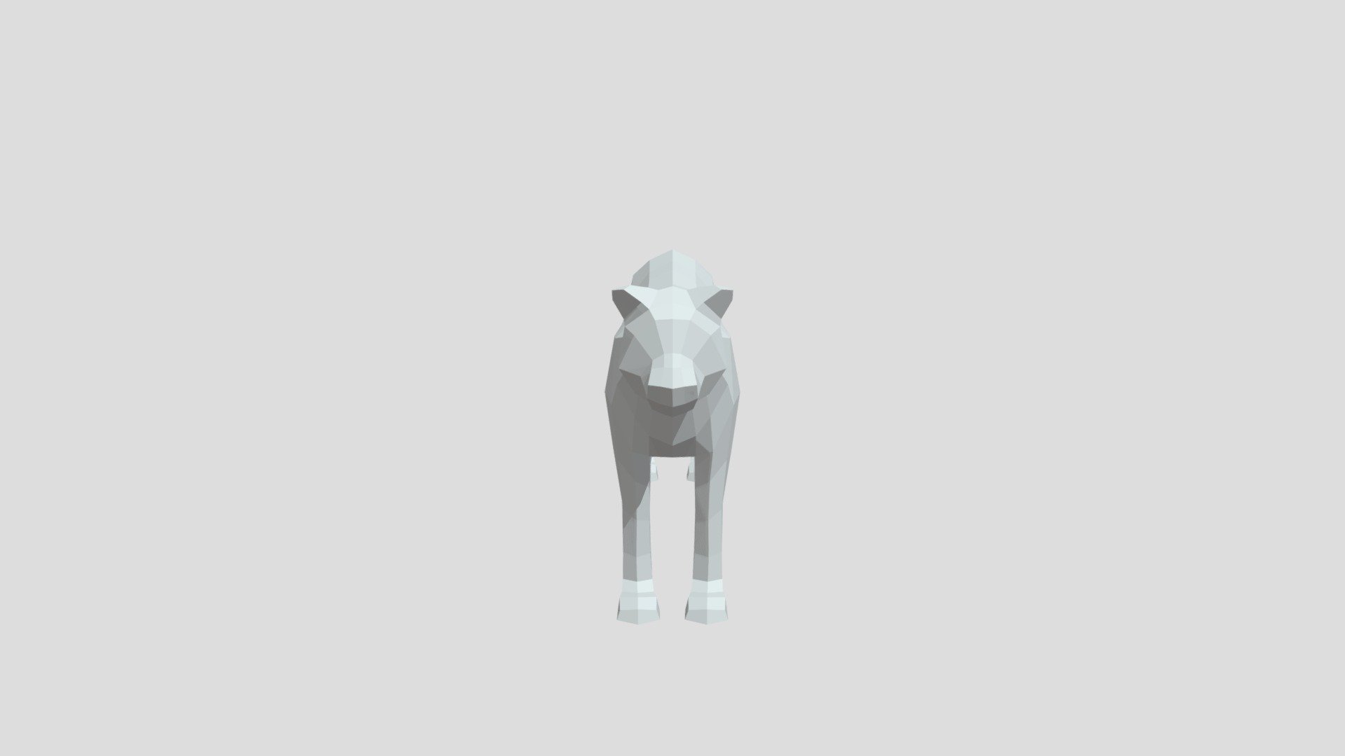 Cougar from Poly by Google
