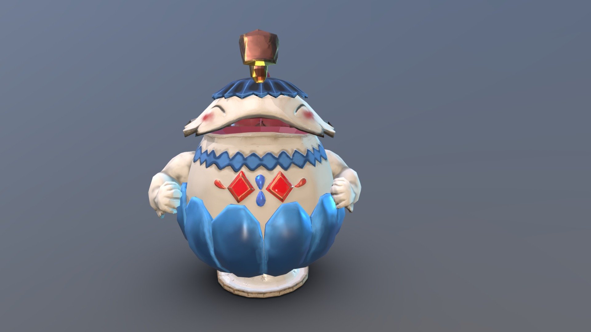 Teapo - Legend Of Mana - 3D model by meowskie [535ede1] - Sketchfab