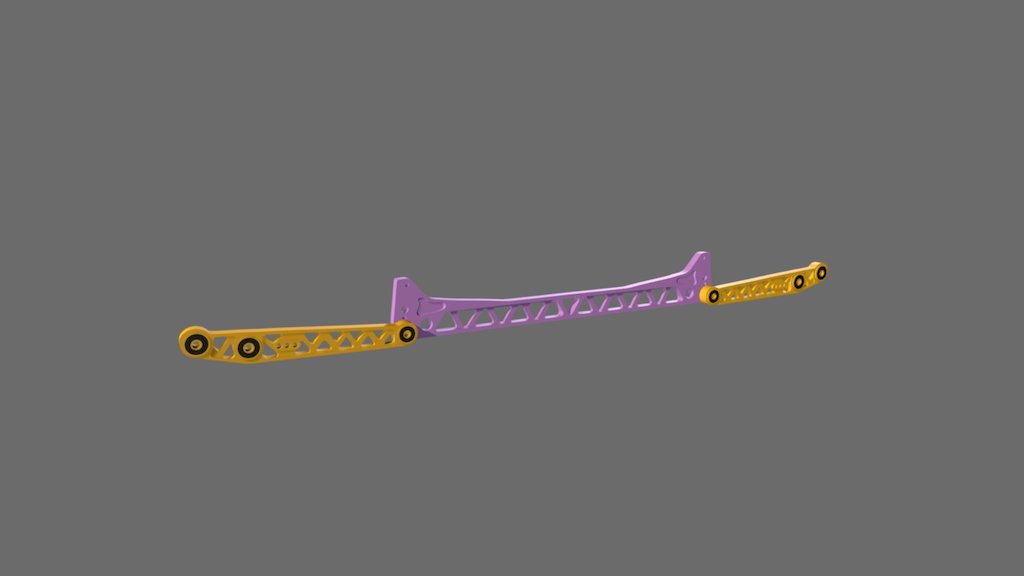 VMS Racing  Subframe Tie Bar + Control Arms