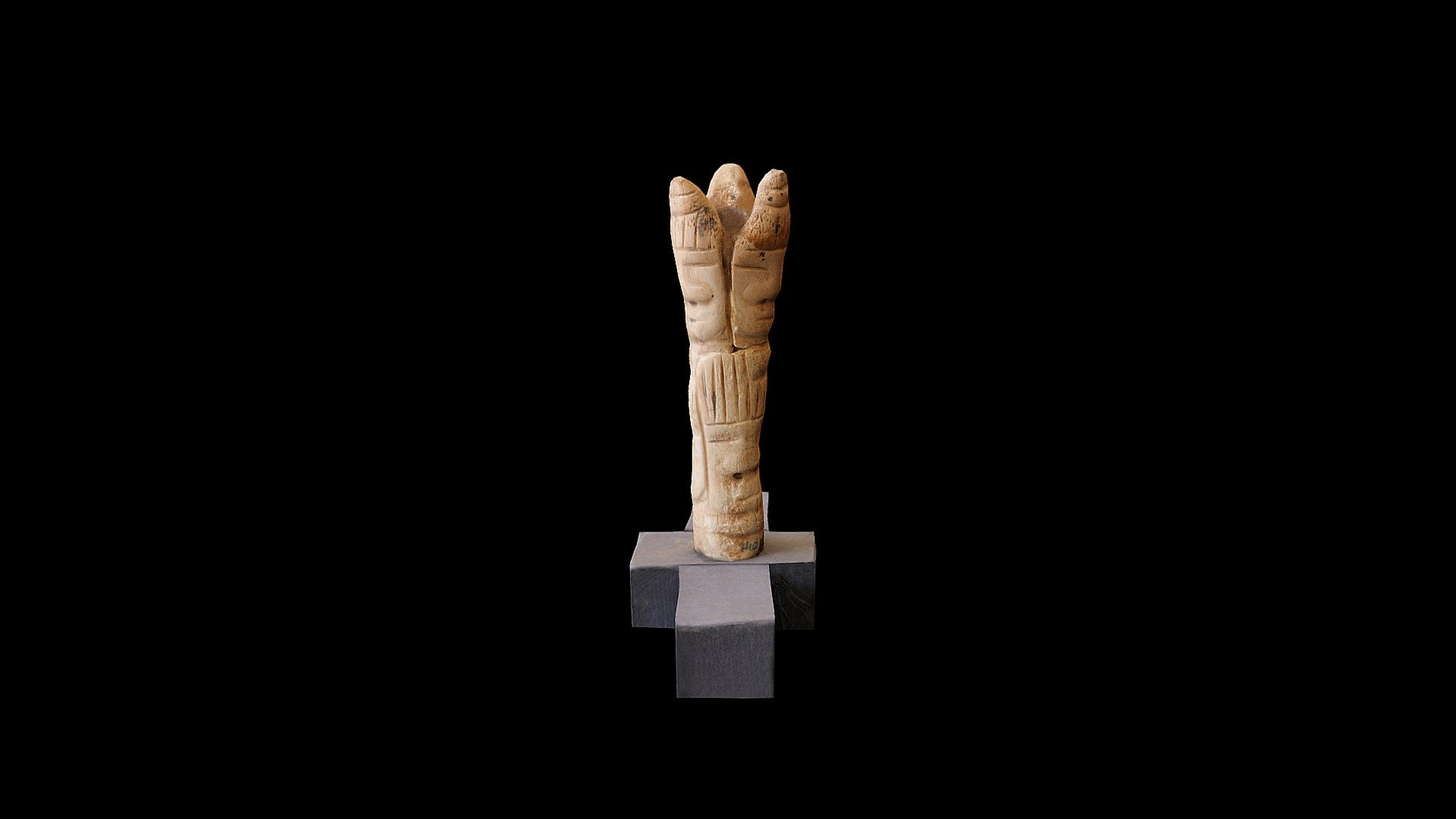 Escultura de hueso