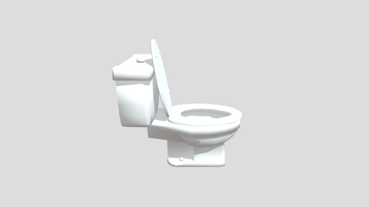 skibidi toilet's toilet 3D Model