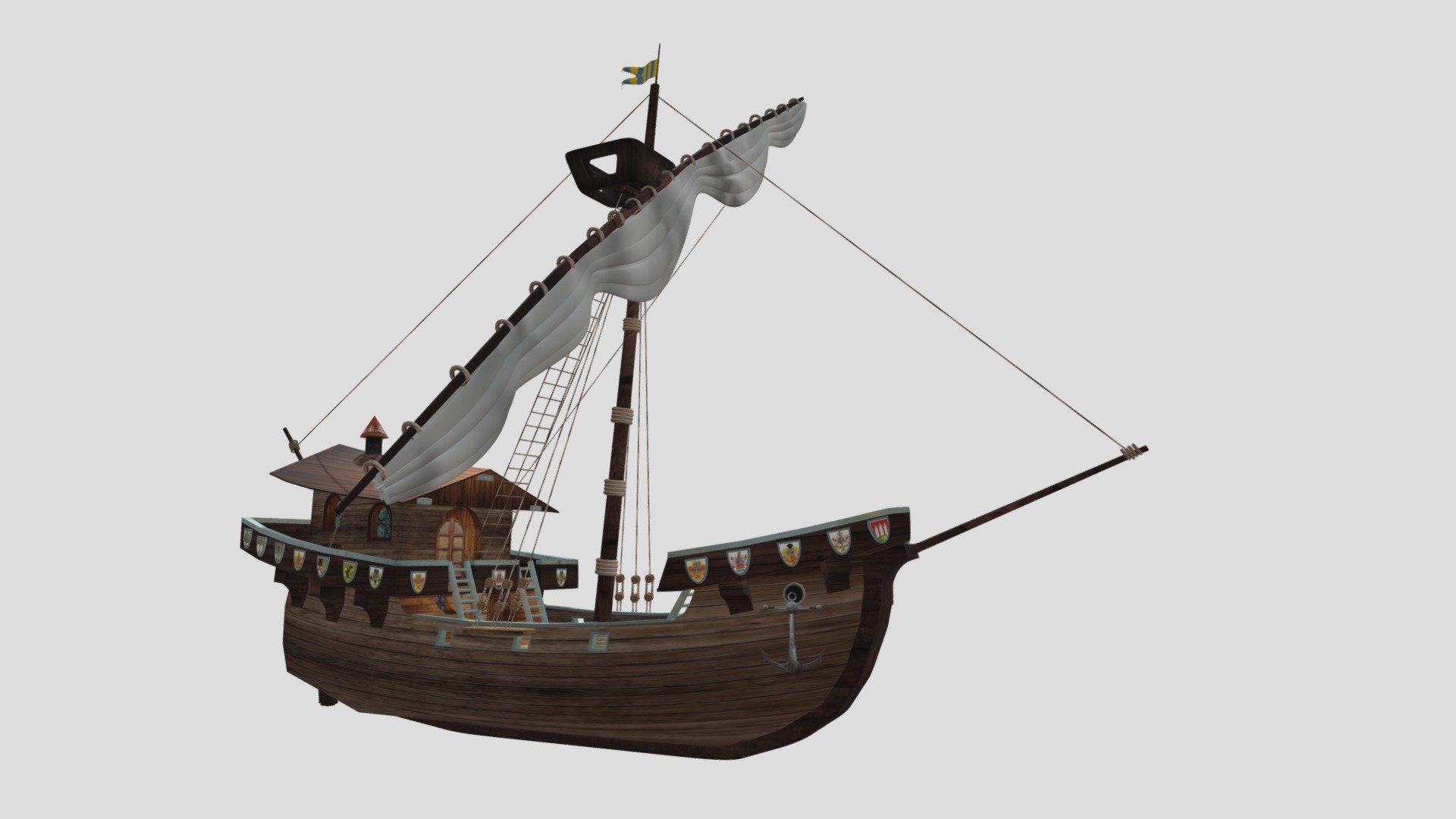 Ship M - Download Free 3D model by gogiart (@agt14032013) [5360dde ...