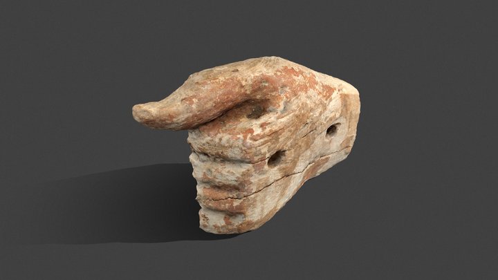 Mano (num 1688) 3D Model