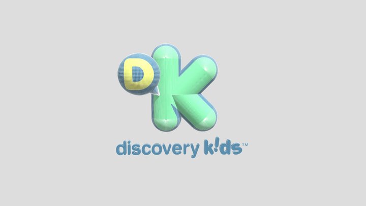 discovery kids 2016 logo 3D Model