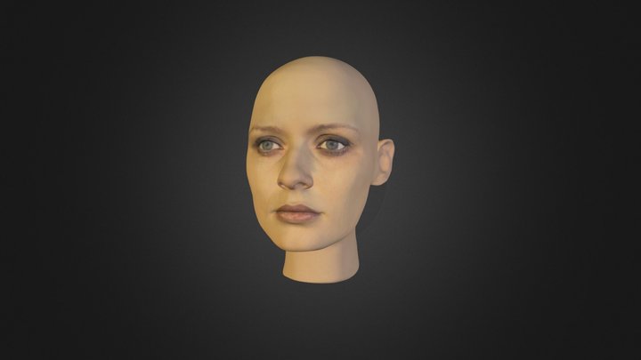 face #1 3D Model