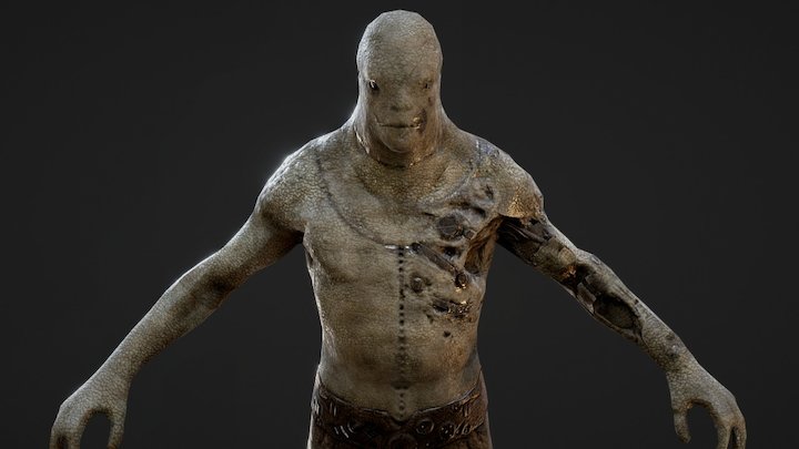 Humanoid 3D Model