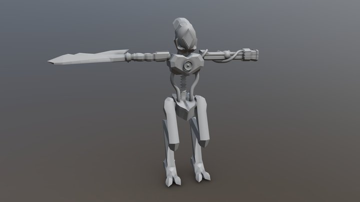 Springbok Robot 3D Model