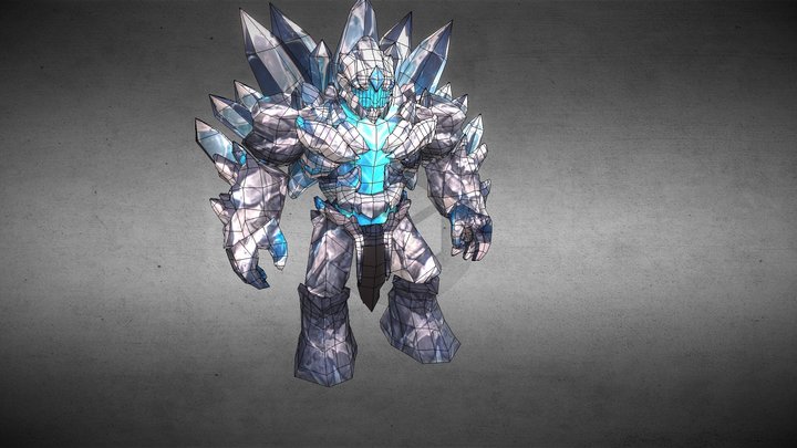 Rock Creature 3D Model