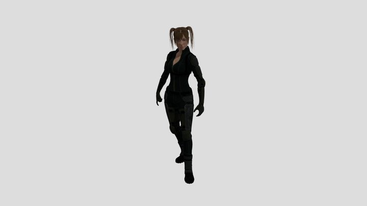 Girl hello – Modello 3D gratuito STL