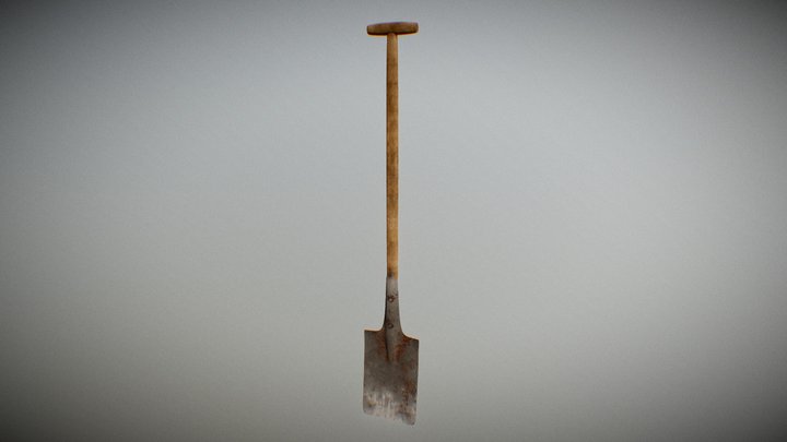 Rusted Spade – Modello 3D gratuito STL