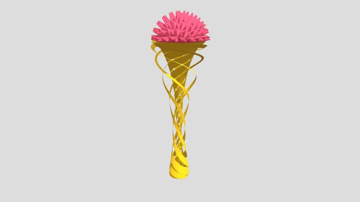 Torus Knot 3D Model