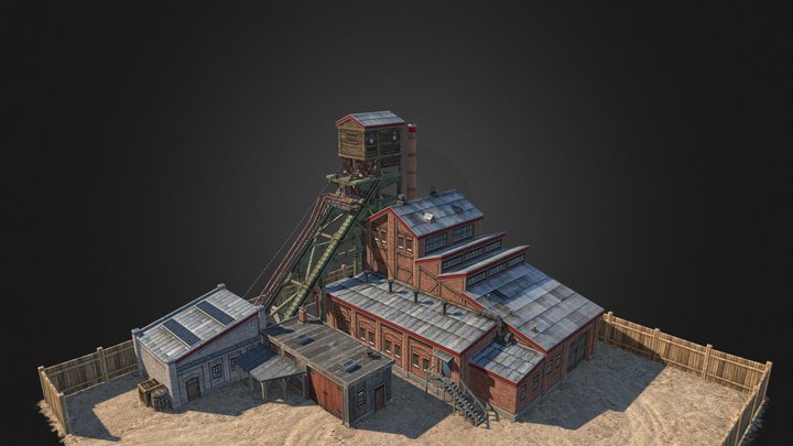 Ore-mine (level 2) 3D Model