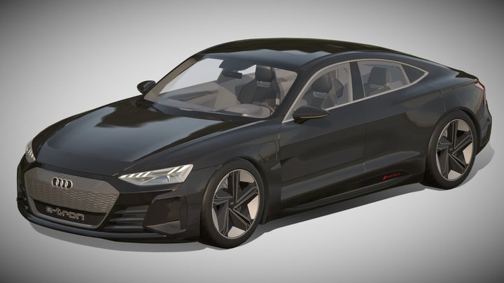 2018 Audi E-Tron GT – Modelo 3D gratuito STL
