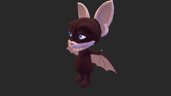 Bat - Animal Asset Pack 3D Model