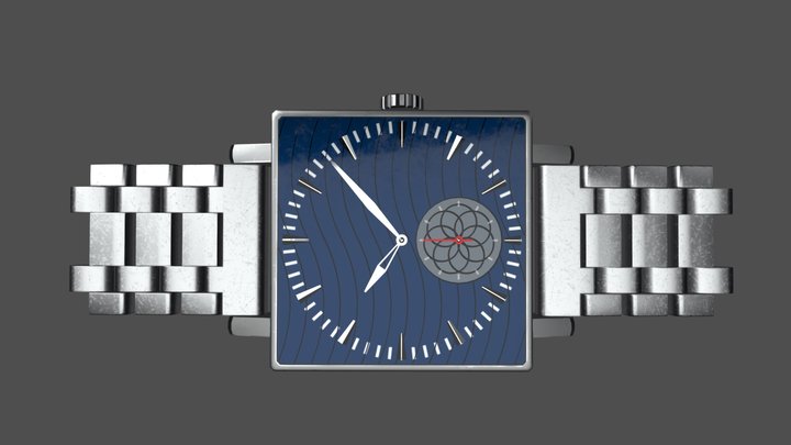 Digital watch - 3D model by Joyster [ce07f03] - Sketchfab