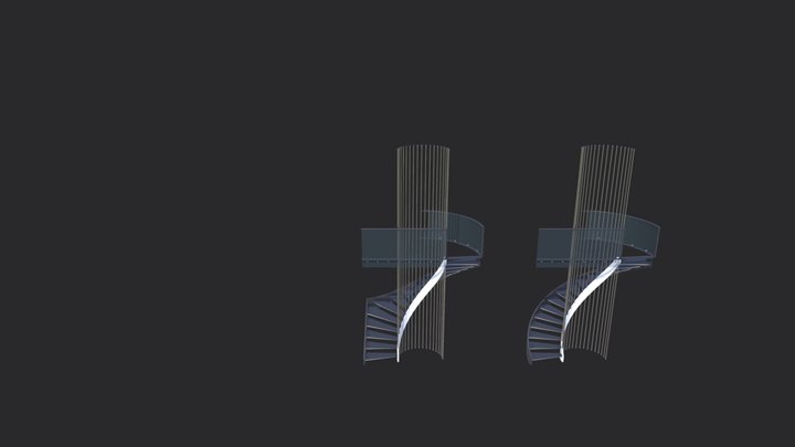 Stairs 3D Model