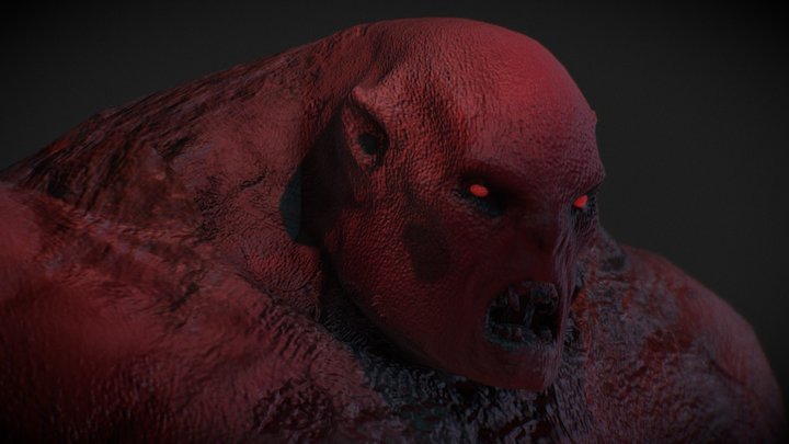 Hero 2 Retopoed Final 3D Model
