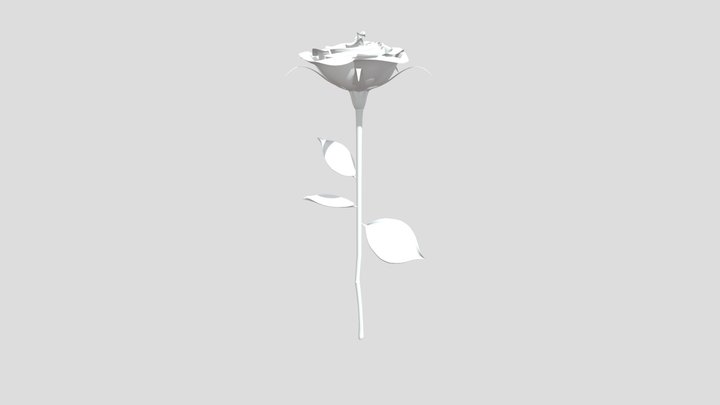 Rose 3D Model