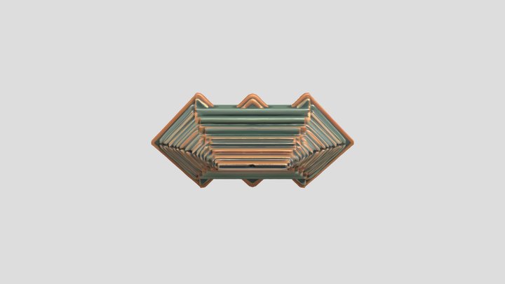 Geometric abstract pattern 3D Model