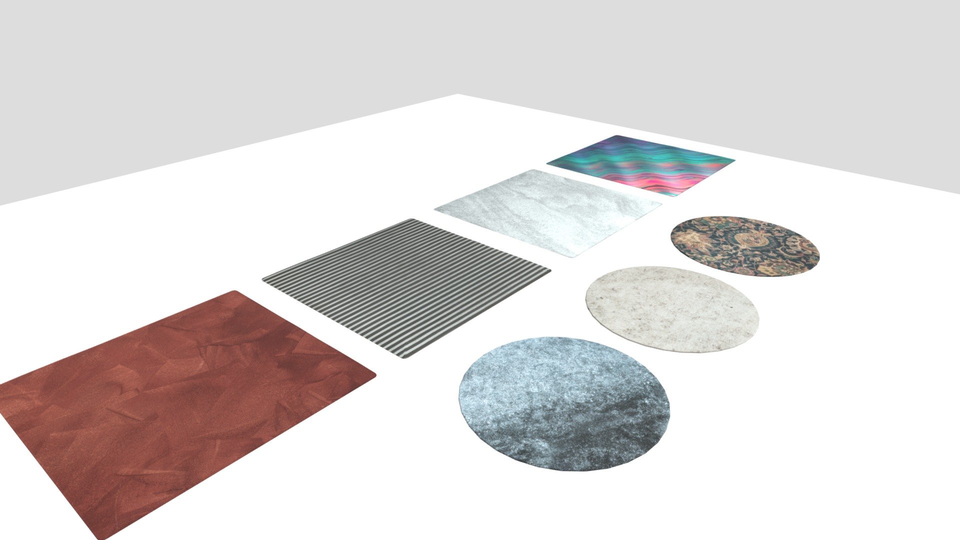 Shapespark low poly rugs kit - 3D model by Shapespark [536afdb] - Sketchfab