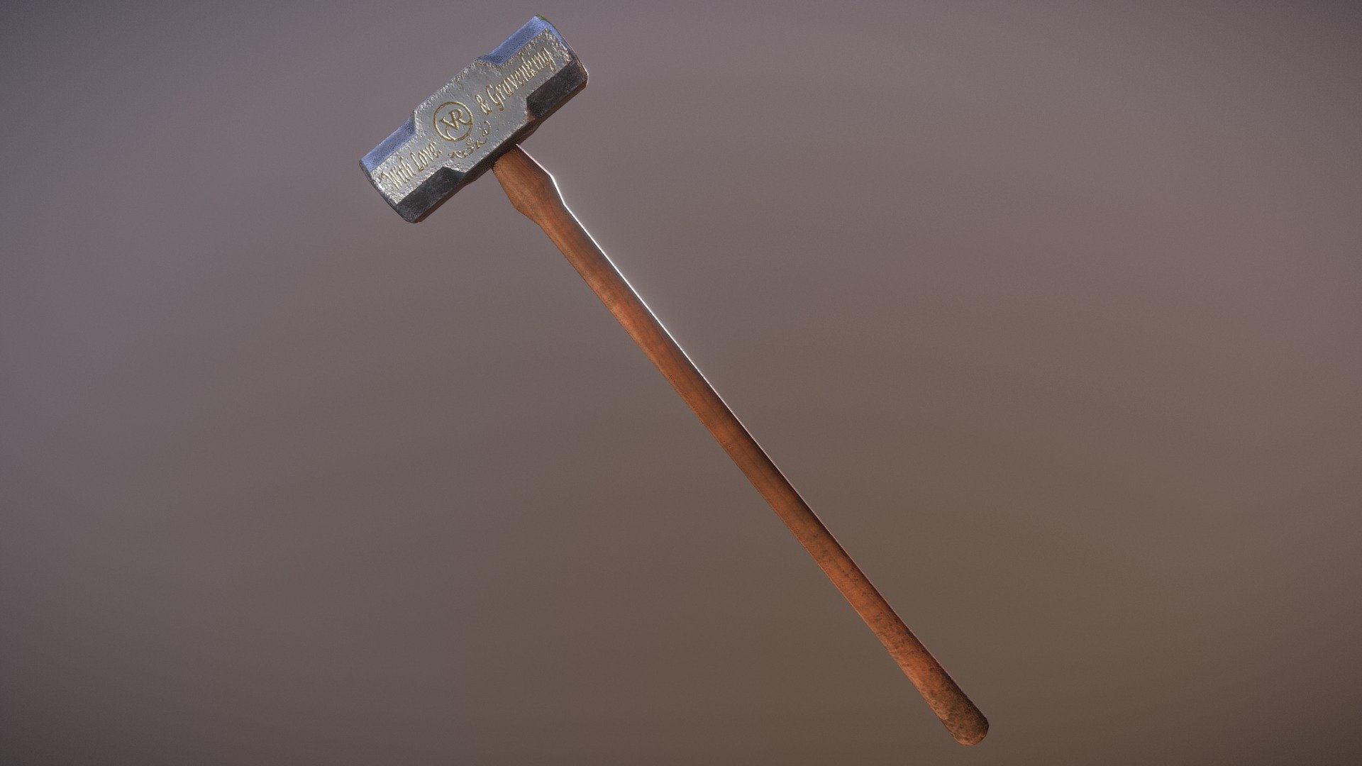 Sledgehammer 3D model by eriktheking [536b03e] Sketchfab