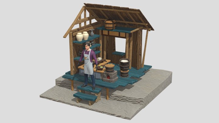3DASCR_A2 3D Model