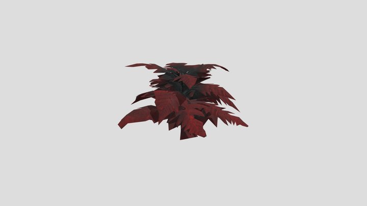 Bush Bracken Fern A1 – Gratis 3D-model STL