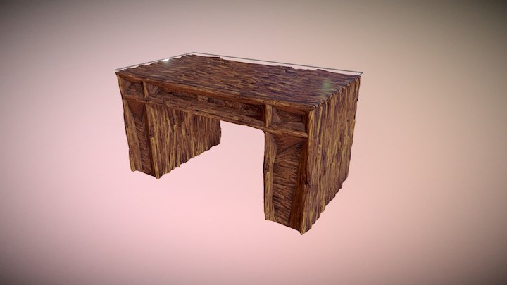 Table And Chiar 3D Model