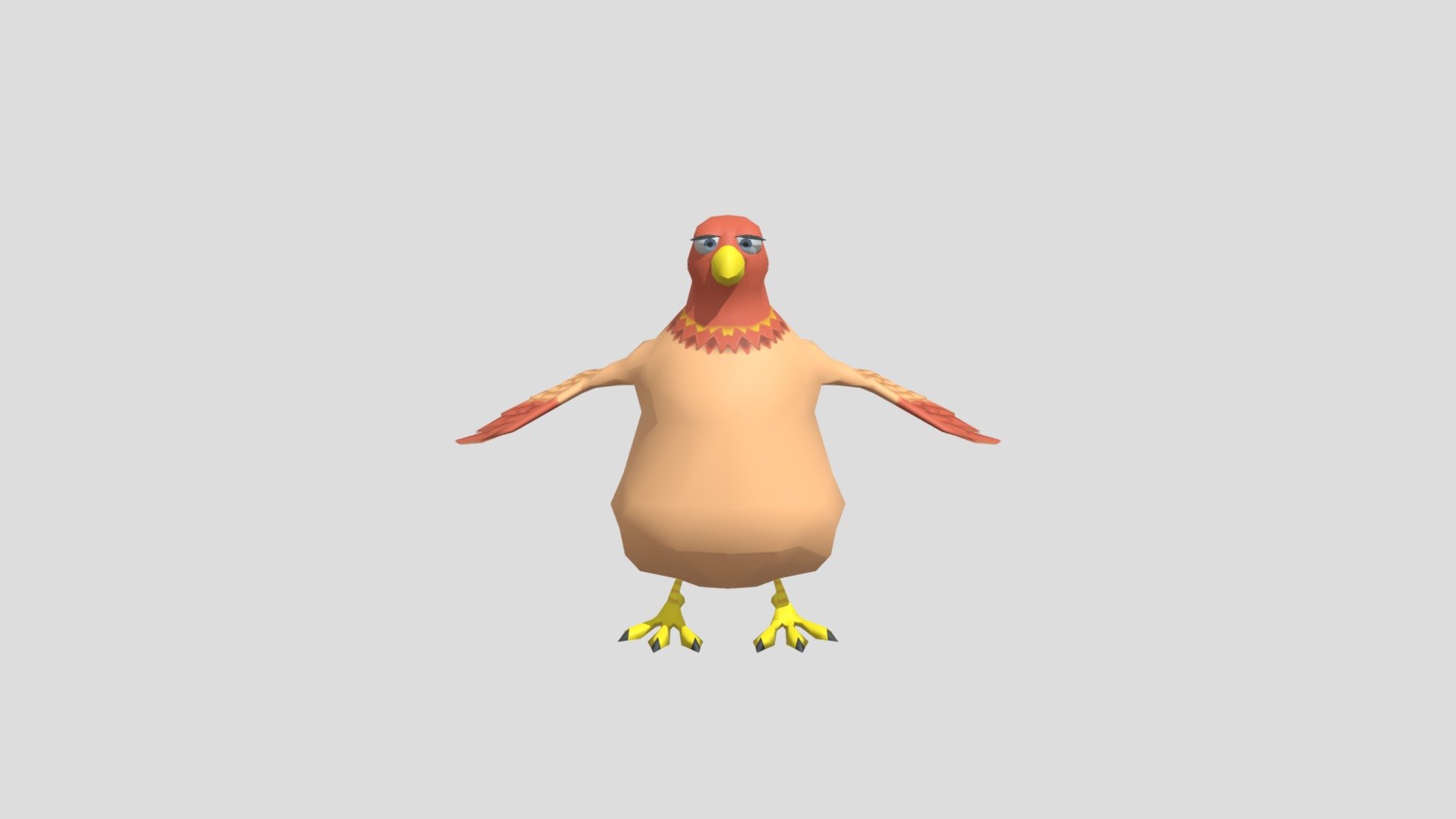 Hen - Download Free 3D model by anderlenolan [536faec] - Sketchfab