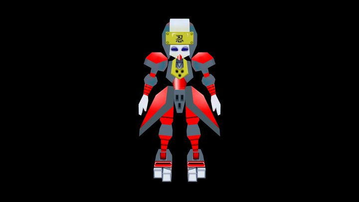 (Medabot) Medarot R PS1 3d model GET READY