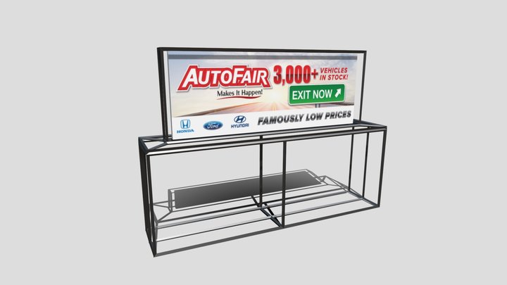 Billboard 3D Model