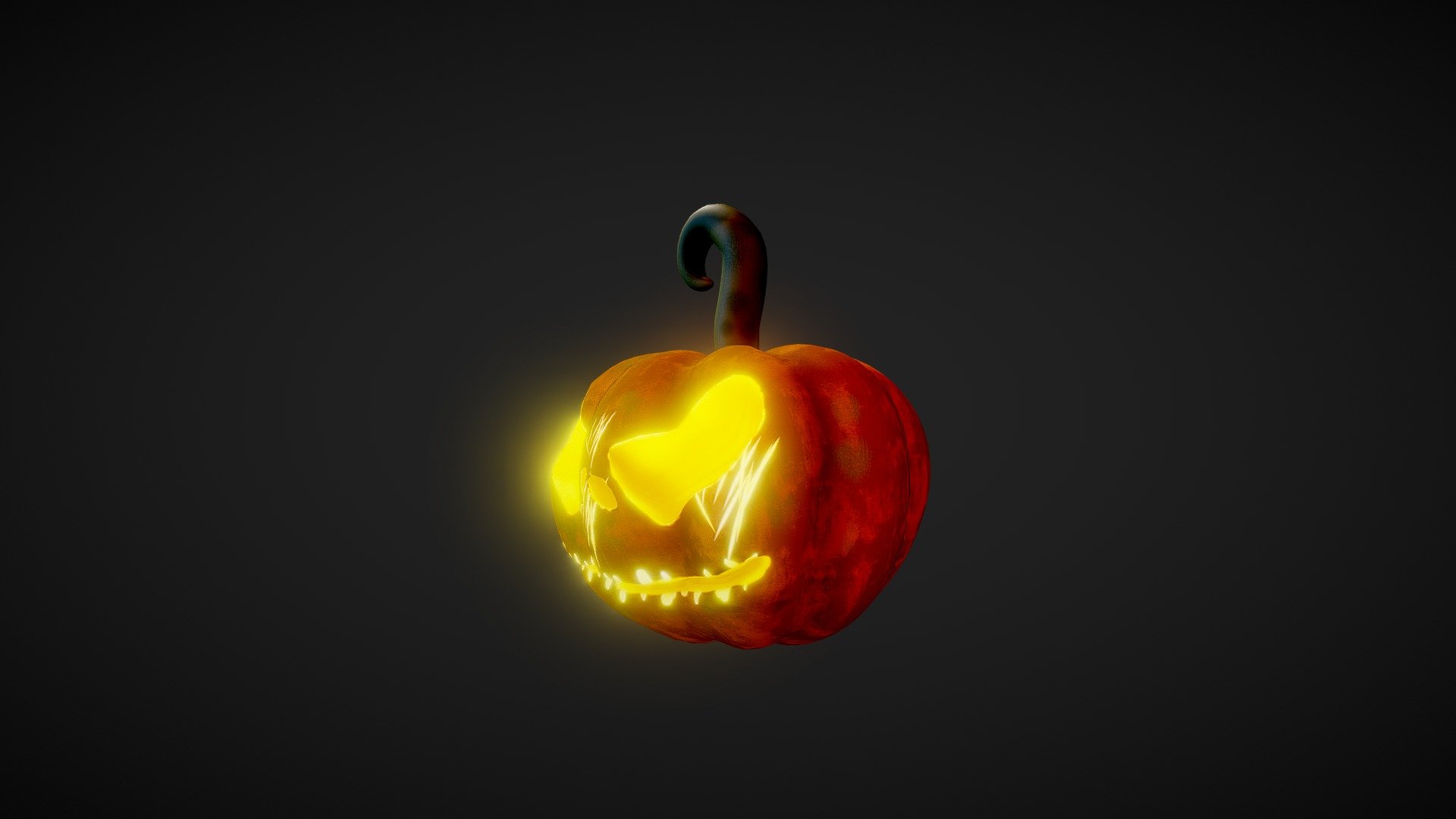 Jack O Lantern 3d Model By Qnomon 53715f3 Sketchfab 8034