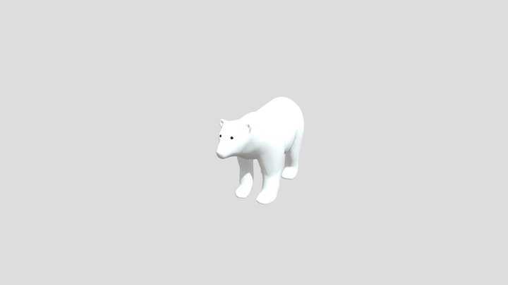 Polar bear 3D Model