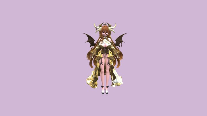 ababa-vtuber 3D Model