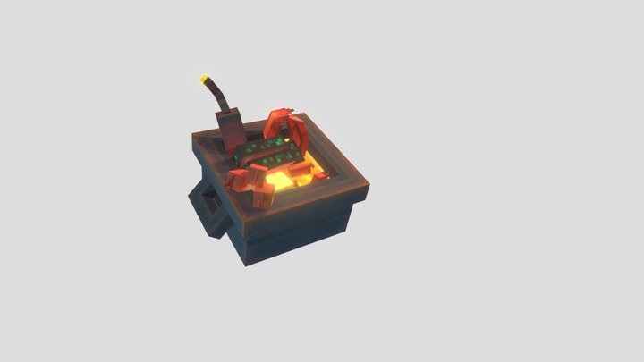 Duke's Dino-mite Gumbo 3D Model