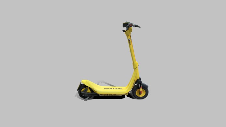 самокат Яндекс Go 3D Model