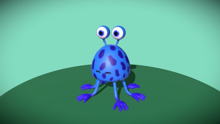 Bug-Eye 3D Model