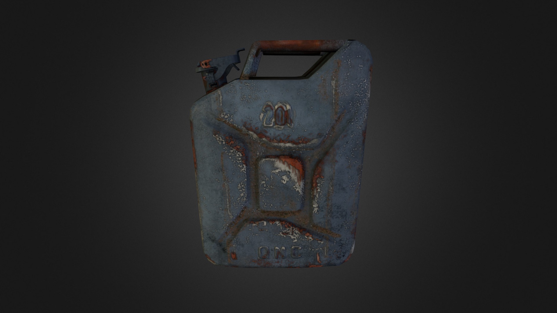 Jerrycan - 3D model by Bitpin [5374996] - Sketchfab