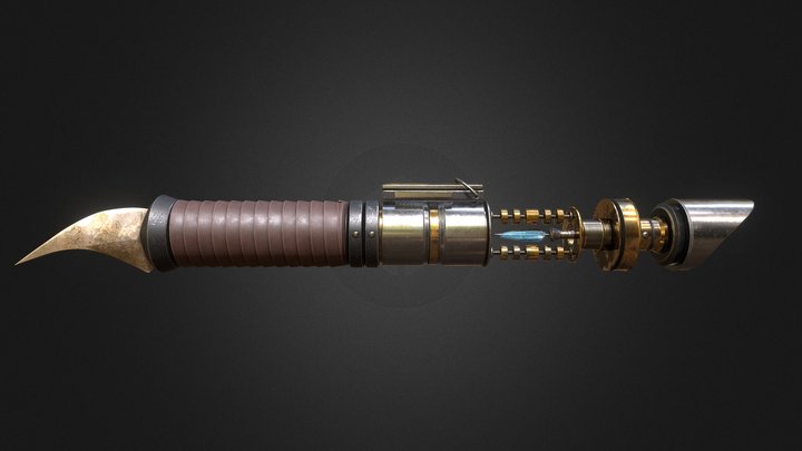 Dathomir Saber 3D Model