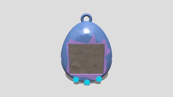 Tamagotchi custom model – Kostenloses 3D-Modell STL