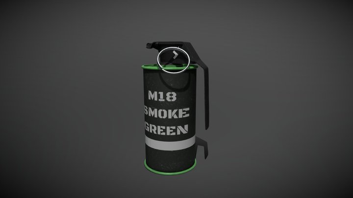 M18 granade 3D Model