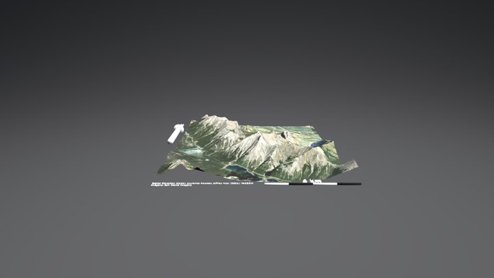 3 Sisters 3D Model 3D Model