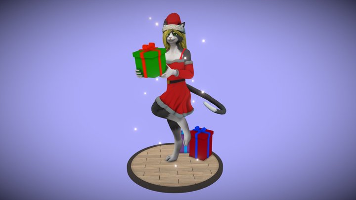 Merry Christmas Azumi! 3D Model