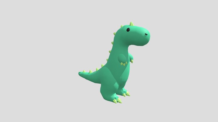 Cute Dino 3D Model